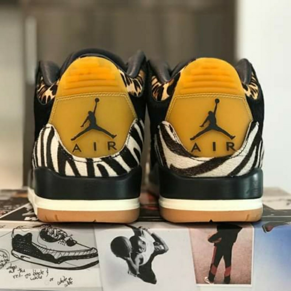 AIR JORDAN 3 RETRO SE SHOES ANIMAL INSTINCT - Picture 4 of 8